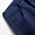 thumbnail image 4 of Keevoom Casual Chino Pants for Men Stretch Slim Flat Front Dress Pants, 4 of 7