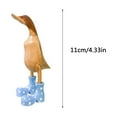 thumbnail image 3 of JoyMoreHome Clearance Duck with Boots, Yard Decorations Yard Art Garden Puddle Ducks with Spotted Wellies Rainboots Garden Decor Statues, Figurine Statue - Waterproof Indoor & Outdoor Lawn, 3 of 5