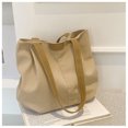thumbnail image 5 of Pink Green Blue Action Figure Fashion Handbag Large Capacity Shopping Bag for Women, 5 of 7