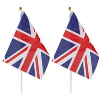 British Flag Handheld for Festival Made of Polyester 50pcs