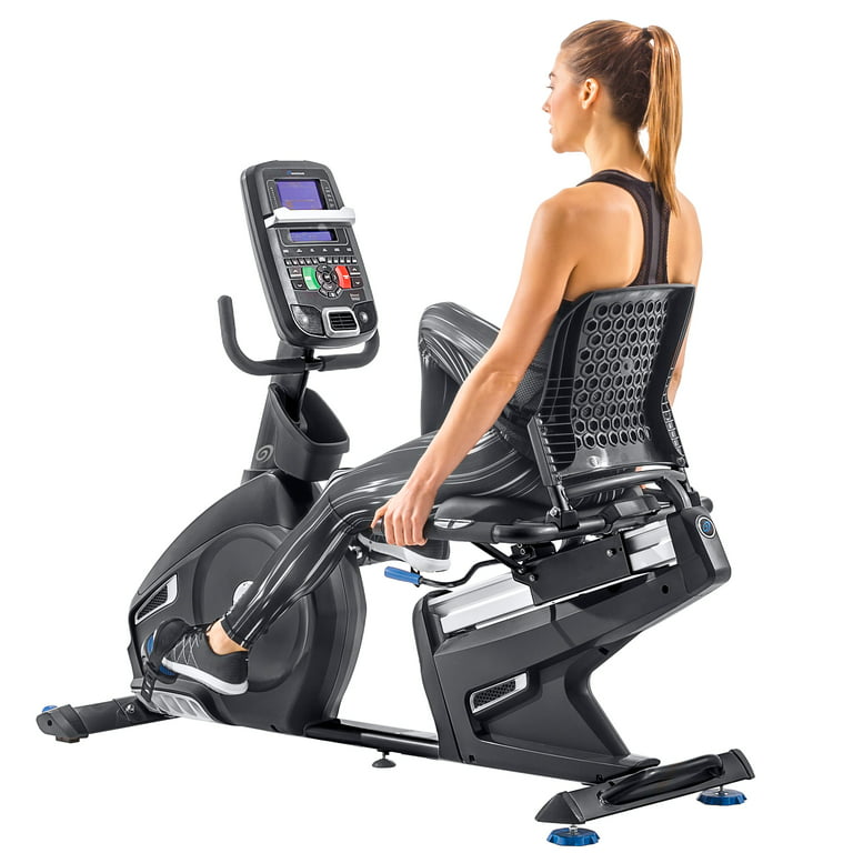 Nautilus R618 Recumbent Stationary Home Gym Cardio Cycling Workout Exercise  Bike