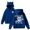 thumbnail image 1 of Huntrix pop Huntrix Print Cat Ears Hoodie with De-mon Sweatshirt Movie Fashion Streetwear Long Sleeve Print Soft Sweatshirt S, 1 of 4
