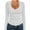 E#White, variant on Women's Long Sleeve , V-Neck Sleeves Slim Fit Tight Basic Tees Fashion Tops Ribbed Slim Solid Color Basic Blouses Navy,Size S