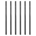 thumbnail image 1 of Uds Reutilizables Metal Pajitas, 8.5 Corazón Forma Acero Inoxidable Pajita para Beber Batido, Frío Bebida, Bebida (Negro), 1 of 7