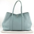 thumbnail image 7 of Pre-Owned HERMES Hermes Garden Party PM Negonda Blue Run Light □M Unisex Tote Bag (Fair), 7 of 7