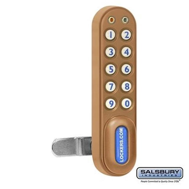 Salsbury 77790GLD Electronic Lock For Metal Factory Locker Color Gold