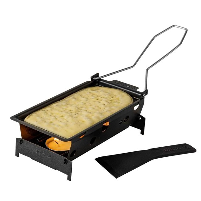 Set de raclette para llevar Boska Milano - Set Partyclette para llevar - Apto para queso, carne, pescado y verduras - Portátil, antiadherente, control de temperatura y apto para lavavajillas