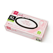 Medline Generation Pink Pearl Nitrile Exam Gloves 100CT (Pack of 10)