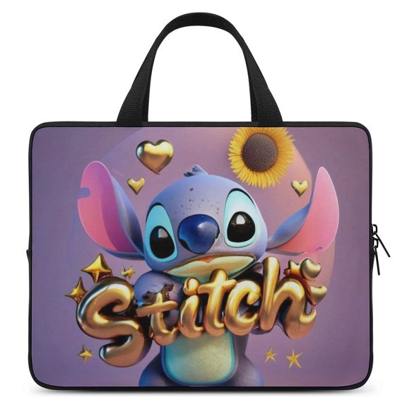 Stitch 3658 Laptop sleeve with Handle, Laptop Case, laptop bag, Durable Shockproof Protective Computer Cover Carrying Bag Briefcase Carrying for 15" 17"