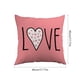 thumbnail image 3 of Funda de cojín decorativa en forma de corazón | Funda de cojín de tela de lino para sofá | Decoración festiva para el hogar, ideal para sala de estar y dormitorio, 3 of 6
