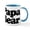 White/Blue Inside, variant on CafePress - Papa Bear - 11 oz Ceramic Mug - Novelty Coffee Tea Cup
