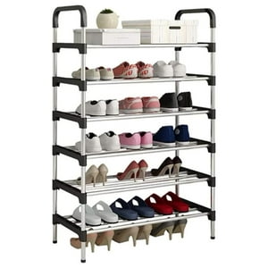 Zapatero apilable de 5 niveles, estante resistente para zapatos, estante  organizador de almacenamiento., Moda de Mujer