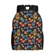 thumbnail image 1 of Disketp Colorful Pineapples1 Mochila Unisex de Apertura Lateral Completa, Mochila para Laptop para Escuela, Trabajo y Viajes, 1 of 8