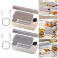 thumbnail image 1 of Heated Lunch Box 900ml Heated Lunch Box 7200mAh Rechargeable Lunch Box With Stainless Container Adjustable Temperature Display Heating Lunchbox Portable Warmer, 1 of 9