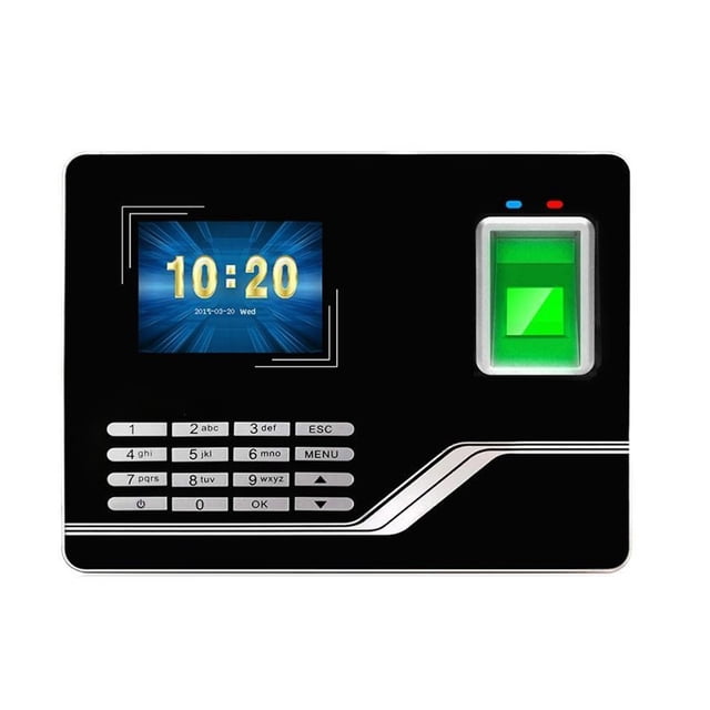 Attendance System Fingerprint TCPIP USB Password Access Control Office Time Clock Employee Recorder Device Biometric Machine