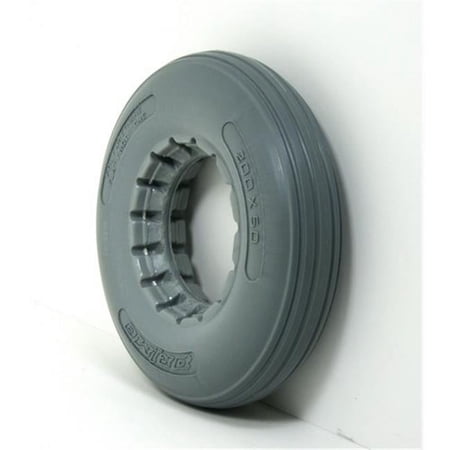 New Solutions AL192P 8 x 2 in. Urethane Rib Tire Fits Most 2-Piece Wheels for Wheelchair