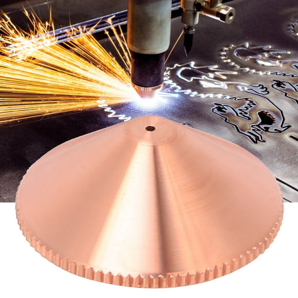 Boquilla Láser De Una Sola Capa, Latón, Para Máquina Cortadora Láser De Fibra De CO2, 0,8/1,0/1,2/1,4/1,5mm, 1 Unidad