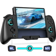 EUROA One-Piece Joypad Controller Replacement for Switch Pro Controller, Joy-cons for Nintendo Switch/OLED