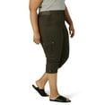 thumbnail image 3 of Lee Women's Plus Size Flex-to-Go Cargo Capri, 3 of 9