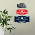thumbnail image 4 of Fancy Paper and Cardboard Recycling Sign (Blue) - Small, 4 of 5