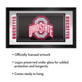 thumbnail image 3 of Ohio State University Logo Black Ready-To-Hang Black Framed Wall Mirror, 3 of 4