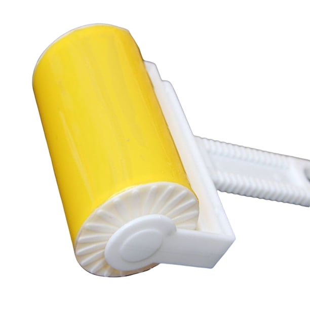 Cateissary Rodillo adhesivo para pelusas, alfombra, manta, cama, cortina, eliminador de pelo de mascotas, ropa, Mini herramienta de eliminación Suministros de limpieza para el hogar
