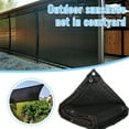 thumbnail image 2 of Outdoor Patio Shade Sail with Grommets Garden Awning Canopy Shelter for UV Protection and Sun Shade Breathable Fabric for Backyard Deck and Outdoor Living Area, 2 of 4