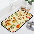 thumbnail image 4 of GZHJMY Bathroom Rugs Mats Non-Slip, Soft Microfiber Absorbent Bath Mats for Shower Bathtubs, Autumn Forest Mushroom Indoor Entrance Door Mats Bedroom Laundry 36”x24” Carpet Runner, 4 of 7