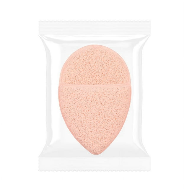 Nvzi Exfoliante facial, esponjas faciales para lavado facial, almohadillas exfoliantes desmaquillantes reutilizables, paquete de 5, naranja, A28