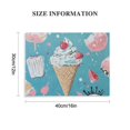 thumbnail image 3 of BCIIG Ice Cream Wall Decor Canvas Art Print for Home Office, Aesthetic Room Decor, Waterproof and Tear Resistant, Various Sizes 16x12in, 3 of 6