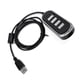 thumbnail image 3 of Línea de conversión de auriculares de audio RJ9 a USB Línea de auriculares para computadora con caja de control, 3 of 8