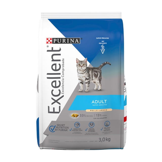 Alimento Para Gato Excellent Adulto 3kg