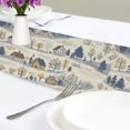 thumbnail image 4 of Yayeee Table Runner 90 inches Long Home Kitchen Dinning Party Decoration, Snowy Mountains, 4 of 7