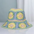thumbnail image 4 of CoCopeaunts Bohemia Hats for Women Summer Beach Bucket Hat Outdoor Travel Bucket Hat Flowers Fisherman Hat Street, 4 of 6