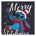 thumbnail image 3 of Lilo & Stitch Womens Merry Stitchmas Santa Hat T-Shirt, 3 of 5