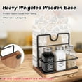 thumbnail image 3 of Napkin Holder for Table Metal Napkin Holder with Salt and Pepper Shakers Caddy Modern Napkin Dispenser for Table Kitchen Dining Table Decor Not Including Salt and Pepper Shakers, 3 of 6