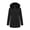 Black, variant on Sentmoon Raincoat Windproof Hooded Neck Fall Jackets Women Long Sleeve Waterproof Jackets for Women with Pockets for Travel Hiking Camping