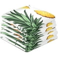 thumbnail image 4 of Kitchen Towels Hand Drawn Pineapple Pattern Cleaning Towel Absorbent Hand Towels Tea Towels for Home Restaurant Dish Clean 28" x 18", 6PCS, 4 of 7