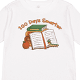 thumbnail image 4 of Inktastic 100 Days Smarter Bookworm 100th Day of School Boys or Girls Long Sleeve Toddler T-Shirt, 4 of 5