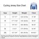 thumbnail image 4 of Camisetas de Bicicleta para Hombre Maillot Ciclismo Manga Larga Cremallera Completa con Bolsillos Protección Solar Azul XL, 4 of 6