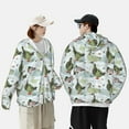 thumbnail image 4 of Fotbe Mallard Ducks Wild Birds Chaqueta con Protección Solar UPF 50+ para Hombre y Mujer, Camisa con Capucha y Bolsillos-X-Large, 4 of 7