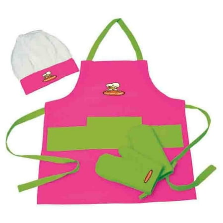 Curious Chef 4-Piece Child Chef Textile Set