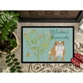 thumbnail image 3 of Carolines Treasures BB7602MAT Welcome Friends English Bulldog Doormat 18x27 27"L x 18"W multicolor, 3 of 4