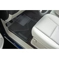 thumbnail image 1 of Husky Liner Floor Mat 51181 Heavy Duty Floor Mats; Direct-Fit; Diamond Tread With Thick Drivers Heel Pad; Black; Rubber; 2 Piece, 1 of 3