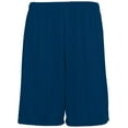 thumbnail image 3 of Augusta S Youth Training Shorts Navy 1421, 3 of 5