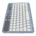 thumbnail image 4 of Clavier Rétro, Clavier de Machine à Écrire Sans Fil avec Lumière RVB, Clavier Vintage Portable Ultra Mince Compact Mini pour Ordinateur Portable Tablette Téléphone Intelligent, 4 of 7