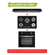 thumbnail image 2 of Combo DISA HOME Parrilla a Gas 5 Quemadores Cristal Templado, Campana Extractora de Pared Negro Mate Disa Home 40-11-0-012, 2 of 8