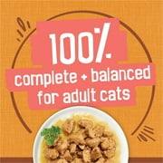 (12 pack) Purina Friskies Extra Chunky Gravy, Soft Chicken, Wet Cat Food, 5.5 oz Cans
