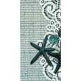 thumbnail image 2 of CafePress - Beach Starfish Blue Burlap - Large Beach Towel, Soft 30"x60" Towel with Unique Design, 2 of 3