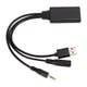 thumbnail image 3 of Cable adaptador USB con entrada auxiliar Bluetooth 5.0 para coche profesional con micrófono de repuesto para Hyundai, 3 of 14